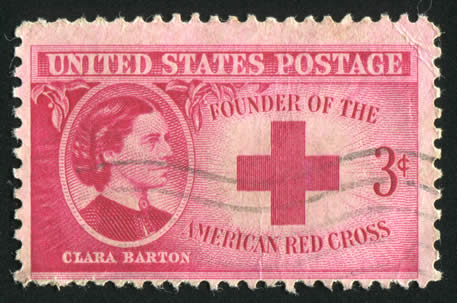 Clara Barton Stamp