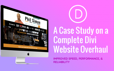 Phil Simon – A Case Study on a Complete Divi Website Overhaul