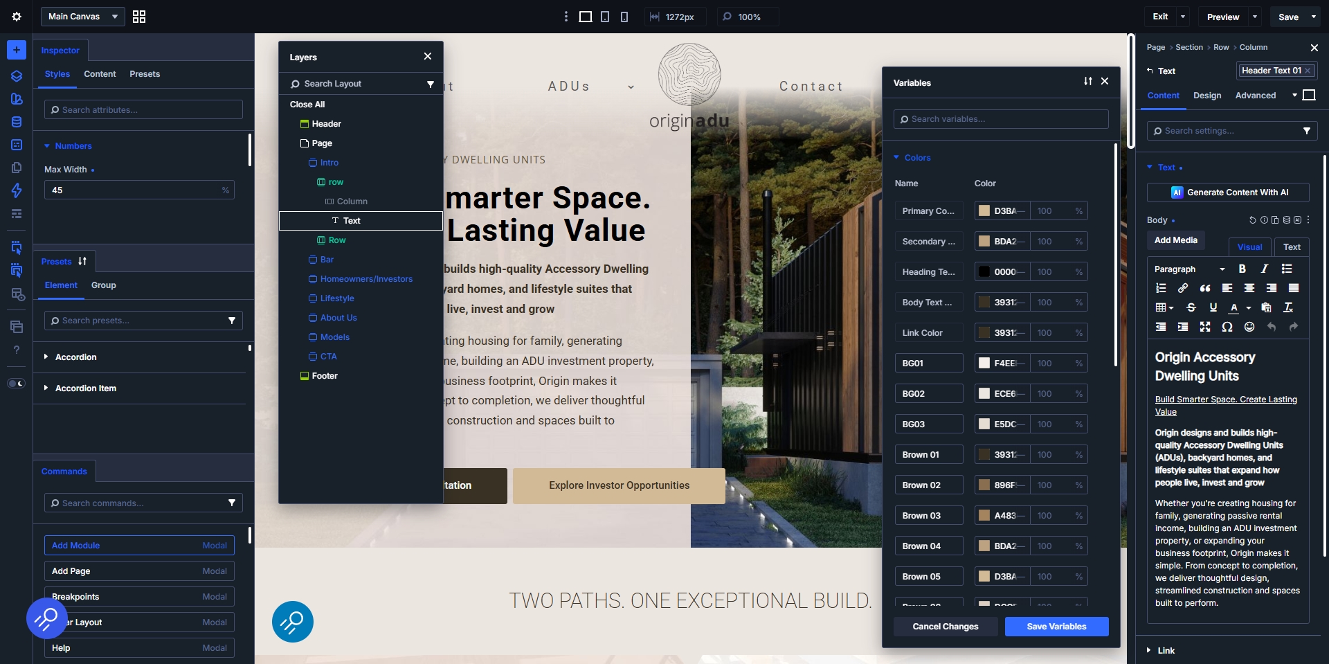 Divi 5 Workspace 2