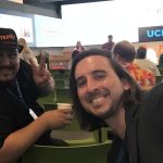 Geno Quiroz and Nick Roach at Wordcamp Orange County 2017
