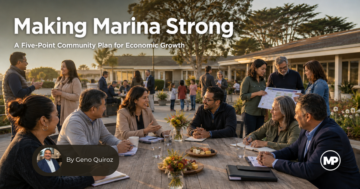 26-082626 – Making Marina Strong – A Five-Point Community Plan for Economic Growth 26-082626 - Making Marina Strong - A Five-Point Community Plan for Economic Growth