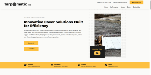 Automatic Tarping Systems & Landfill Covers | Tarpomatic.com