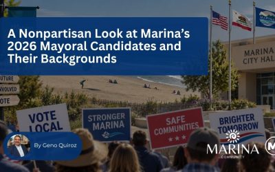 A Nonpartisan Look at the 2026 Marina Mayoral Candidates Before Saturday’s Forum